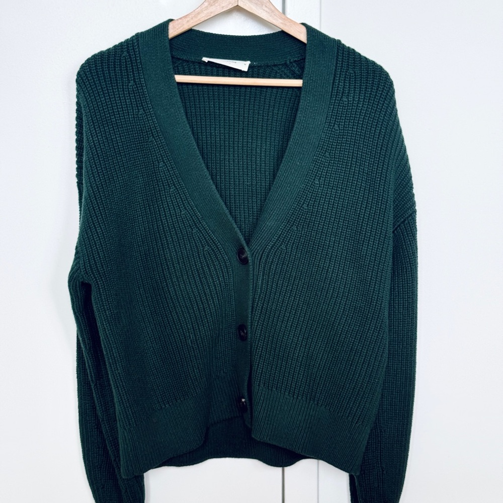 Everlane The Boxy Cardigan in Everyday Cotton
